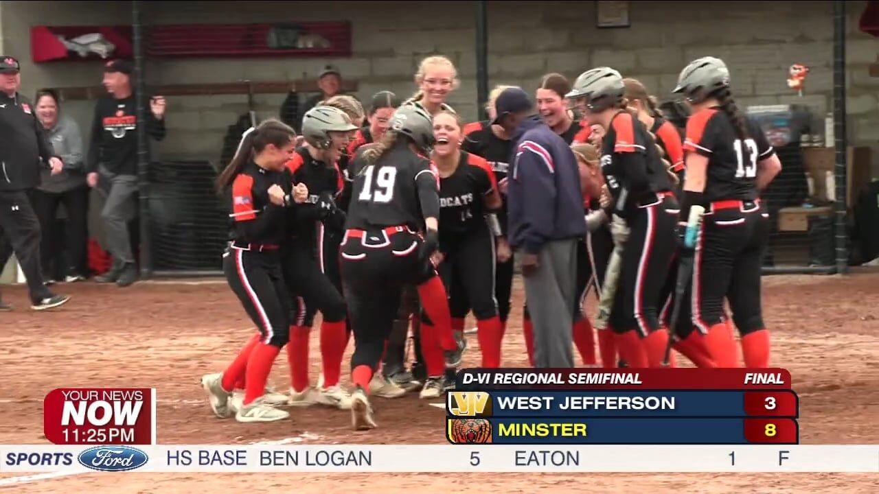 Addi Inskeep blasts two home runs as Minster tops West Jefferson in D-VI regional semifinal